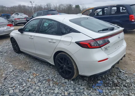 2025 Honda Civic Sport z USA, uszkodzony, nr VIN 19XFL2H85SE008709